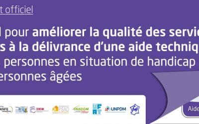 Un label pour améliorer la qualité des services associés aux aides techniques pour les personnes en situation de handicap et les personnes âgées